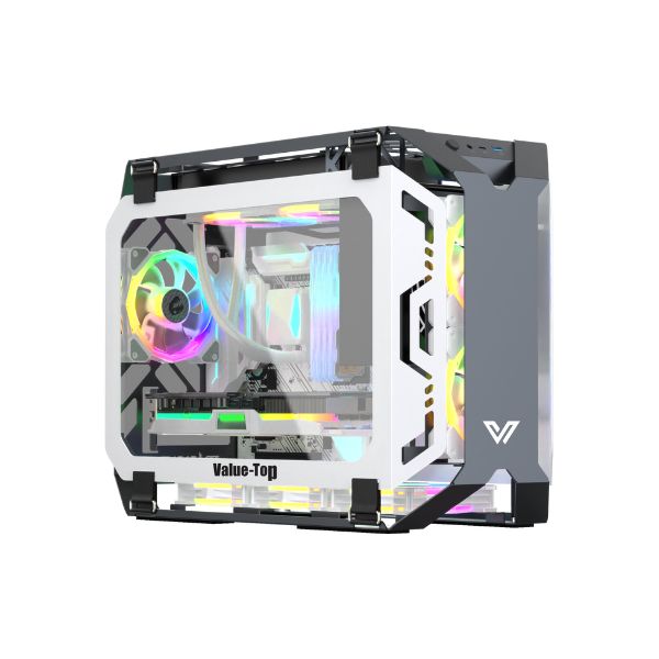 Value-Top X-Era Mloong Series Shining Grey Open-Frame Gaming Case